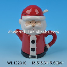 2016 Christmas Santa ceramic milk and sugar pot